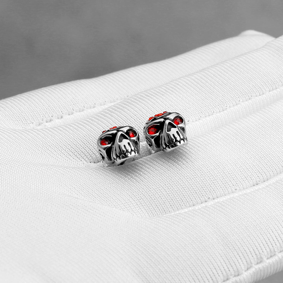 Skull Earrings - Large Earrings with Edgy Design