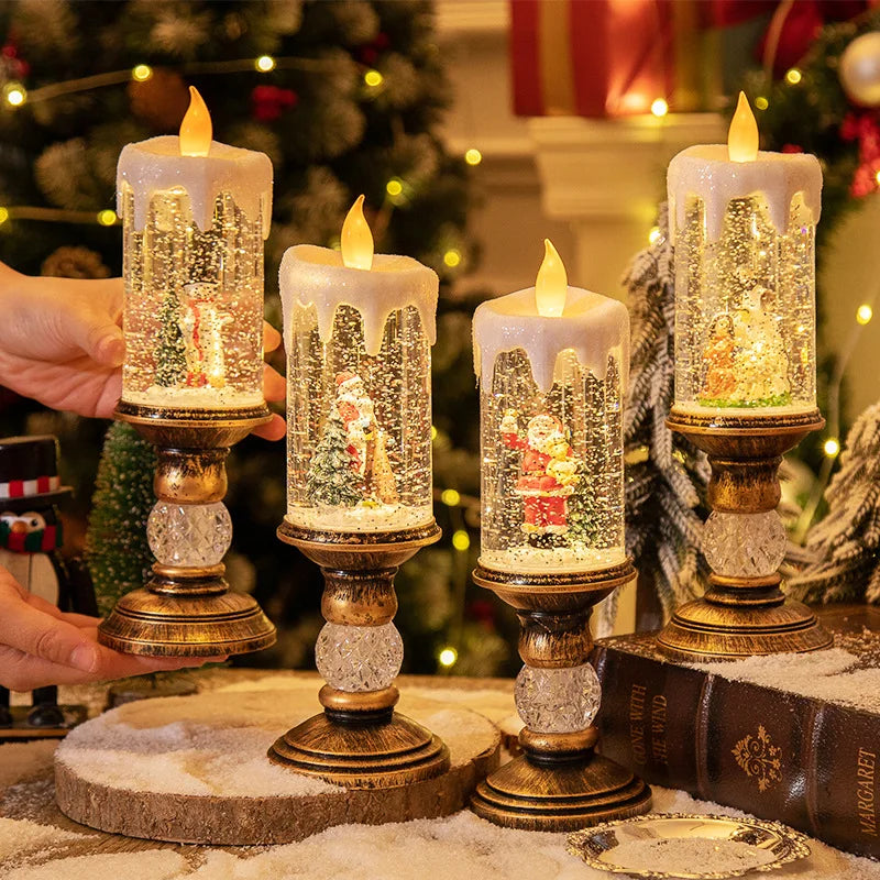 GlowFest Christmas Table Lamp - Magical LED Christmas Lights