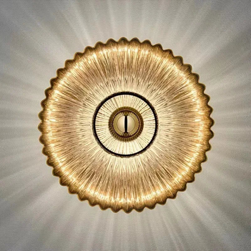 Verre Luminis – Elegant Glass Wall Lamp for Atmospheric Lighting