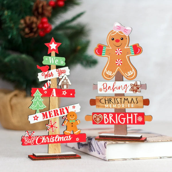GingerJoy Ornament - Söt Pepparkaksgubbe för Juldekoration