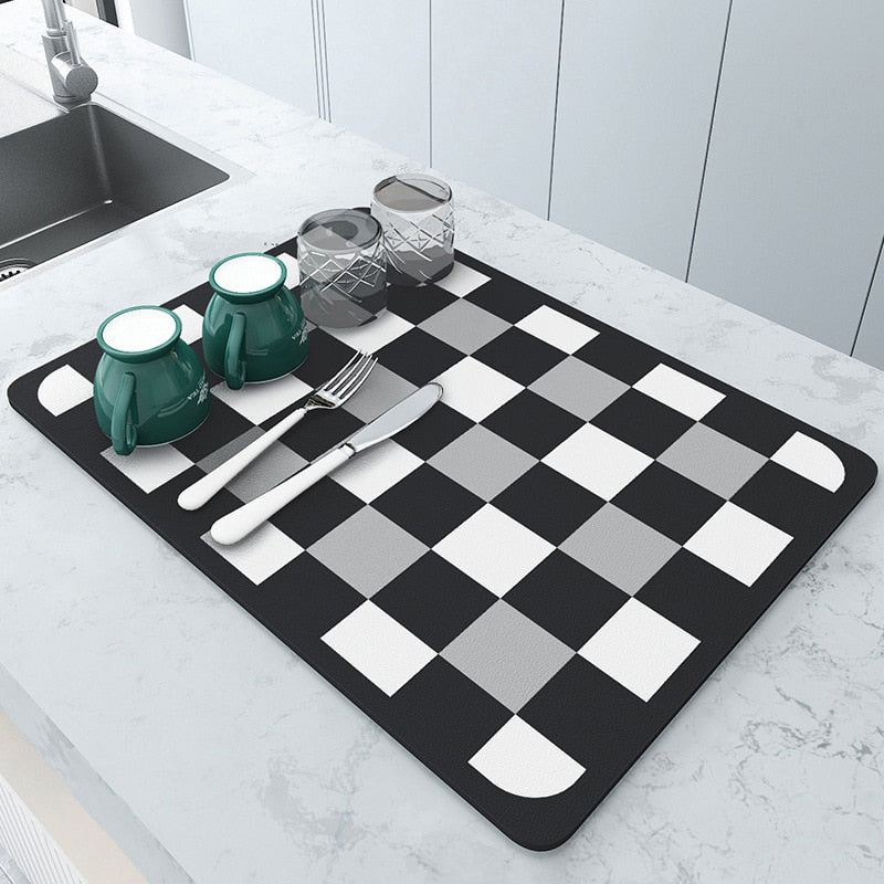 Absorbmat Premium - The Perfect Kitchen Mat for Dry and Safe Dishes