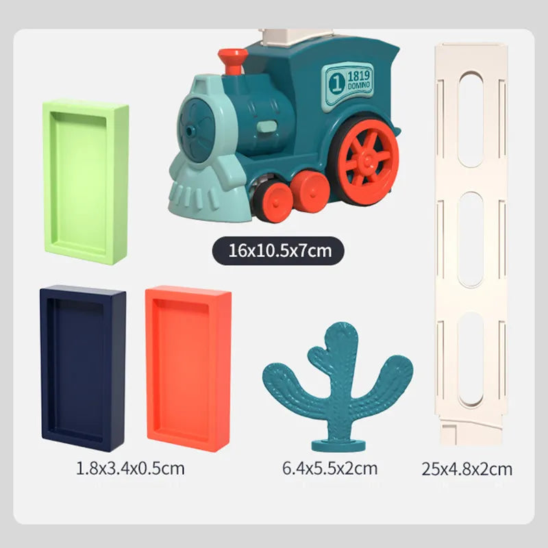 Creative Dominos Express - Play and Learn with Colorful Stones