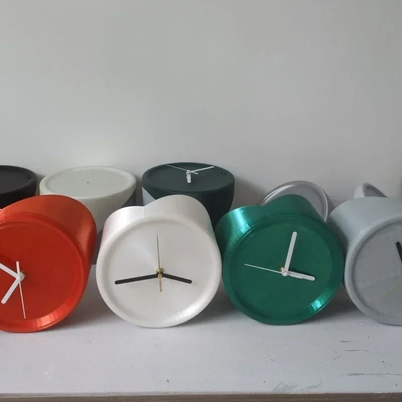 SilentCorner Clock - Stylish Silent Wall Clock Without Drilling
