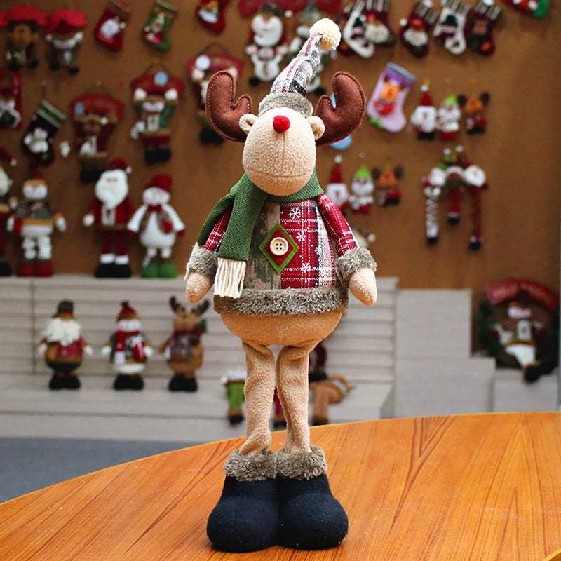 FeteLegere Plysch Julfigurer - Söt Julfigurer för Barn
