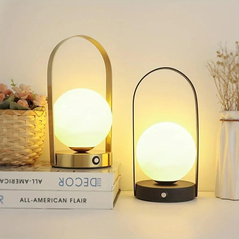 FlexiGlow – Rechargeable LED Table Lamp for Outdoor Use