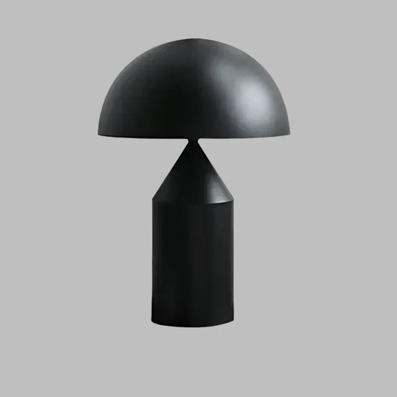 SleekMushroom – Scandinavian Minimalist Table Lamp in Gold