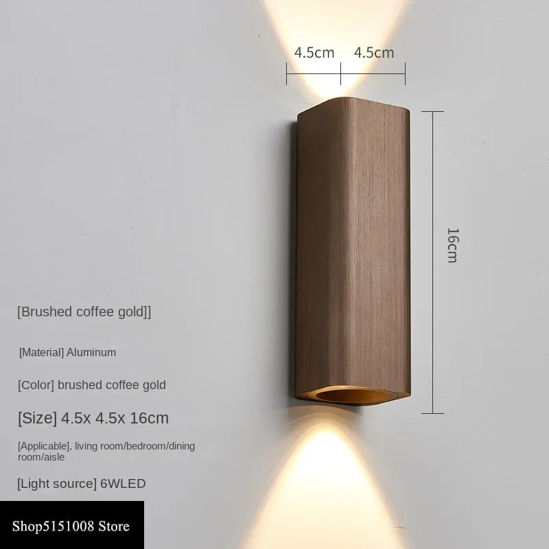 GlowLuxe - Stylish LED wall lamp for bedrooms