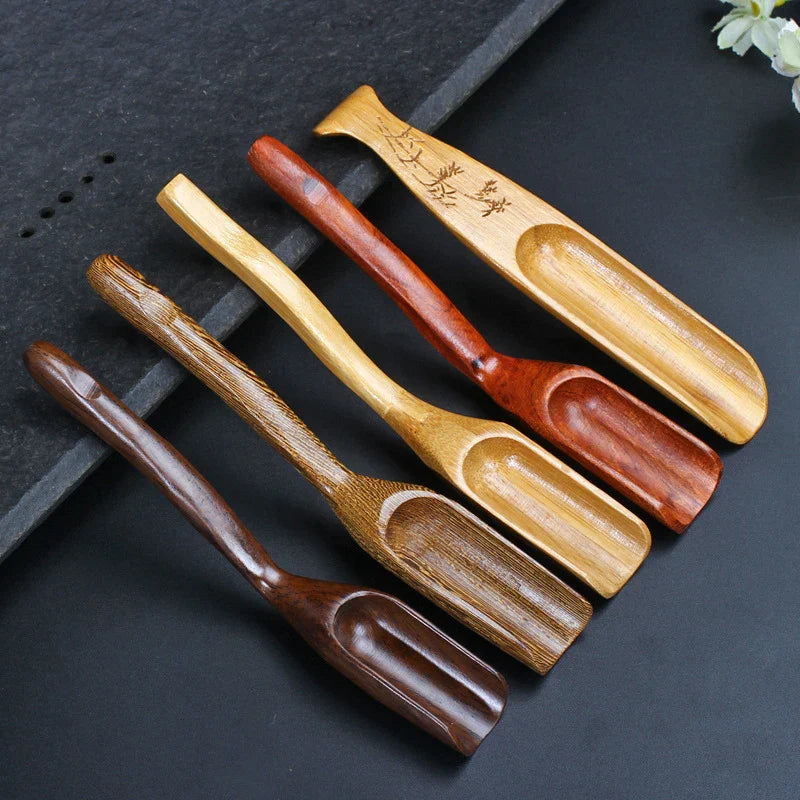 TeaScoop - Retro Wooden Teaspoon for Tea