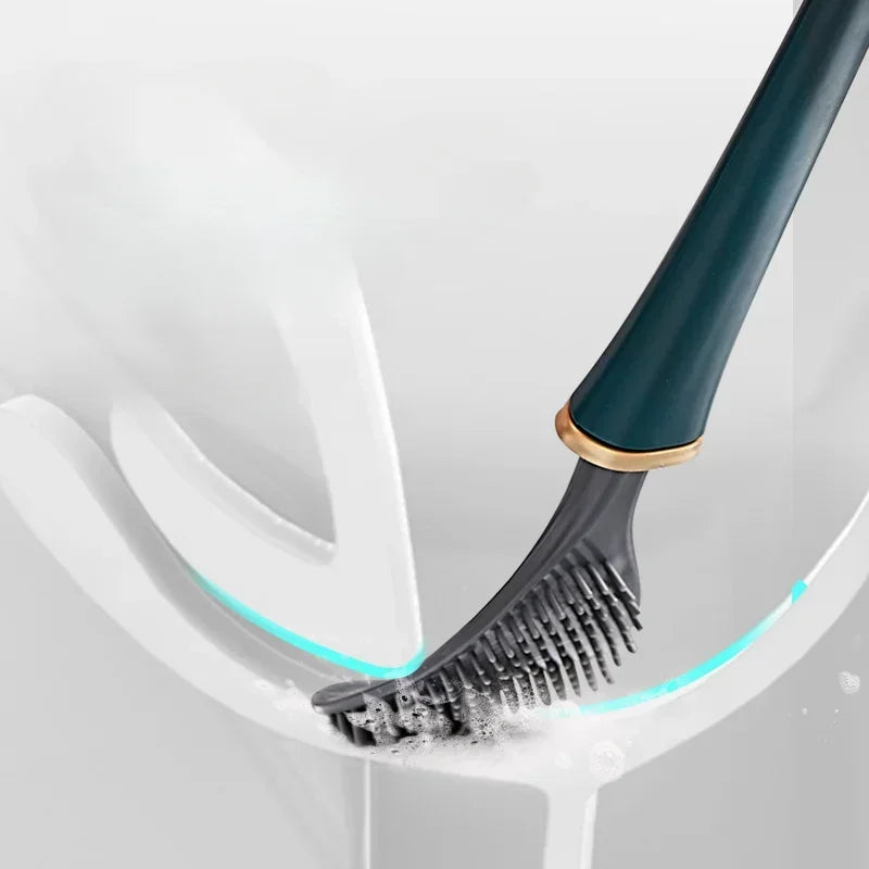 SumiClean - Tight Silicone Toilet Brush for Your Bathroom