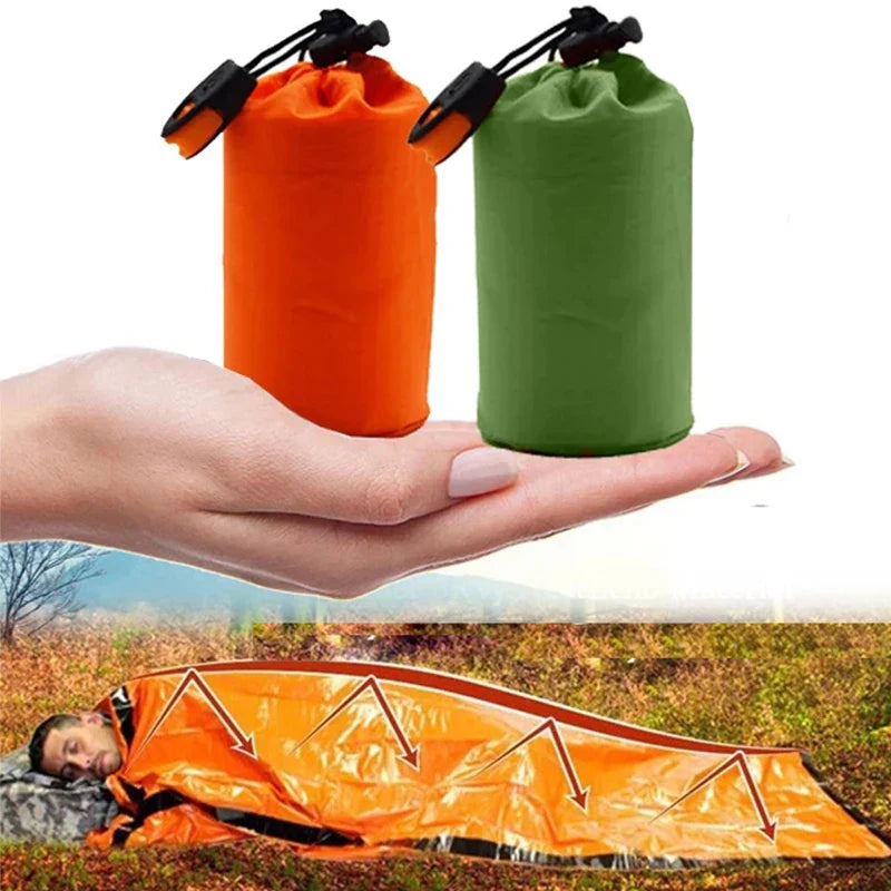 SurvivalShield Bivy – Waterproof Emergency Sleeping Bag for Adventurers