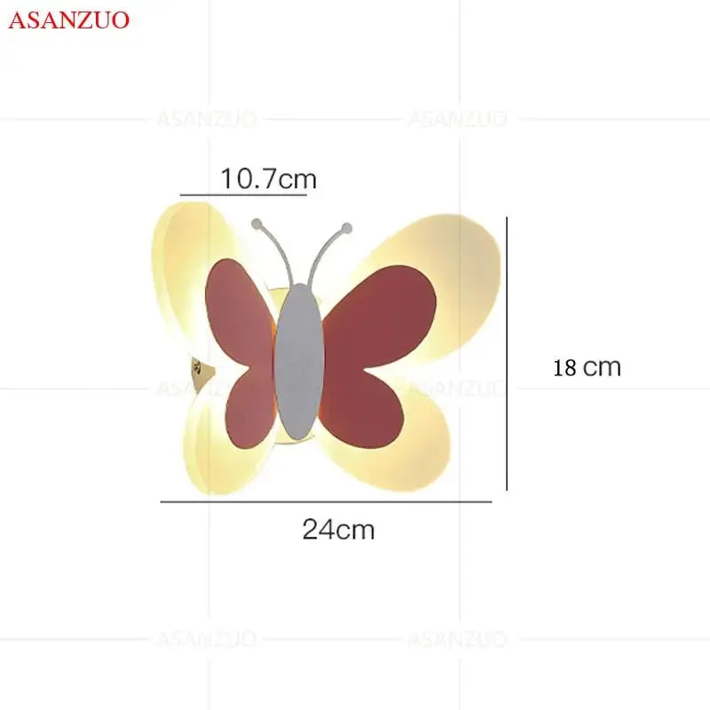 ButterflyGlow – LED Wall Lamp in Butterfly Design for the Room