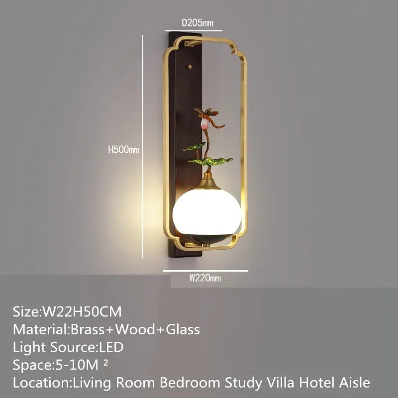 BrassGlow Wall Lamp - Elegant Brass Wall Lighting