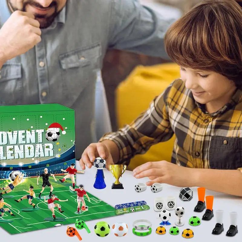 Football Countdown Calendar – Build your Christmas Celebration