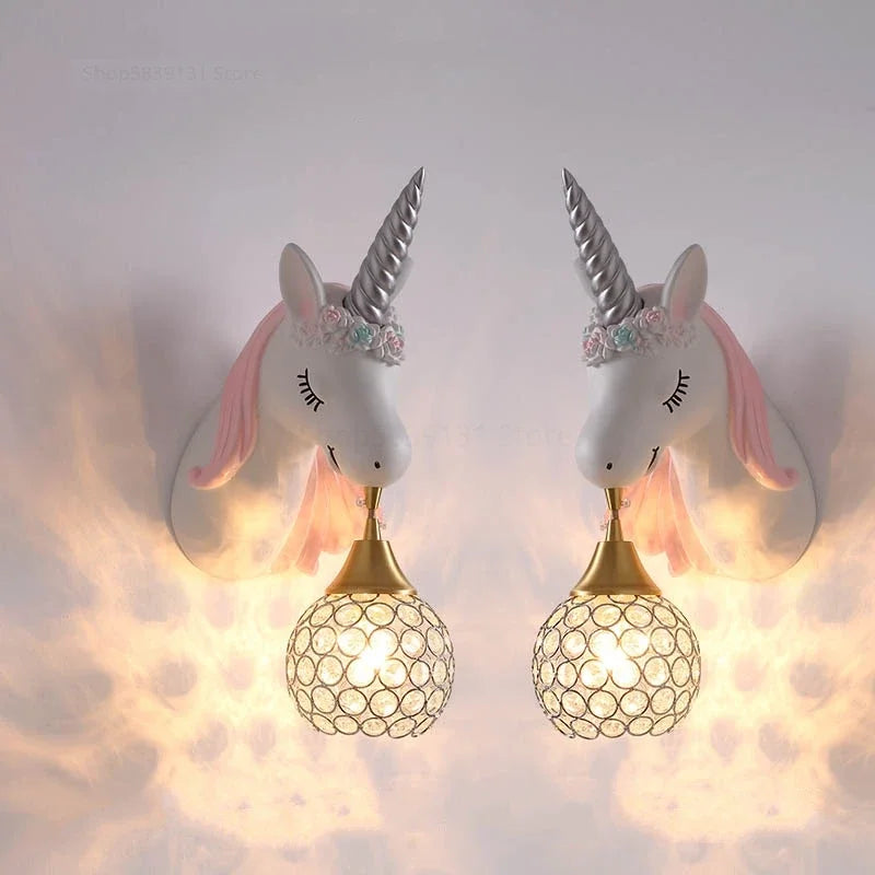 UnicornLicht – Playful Wall Lamp for Children's Rooms