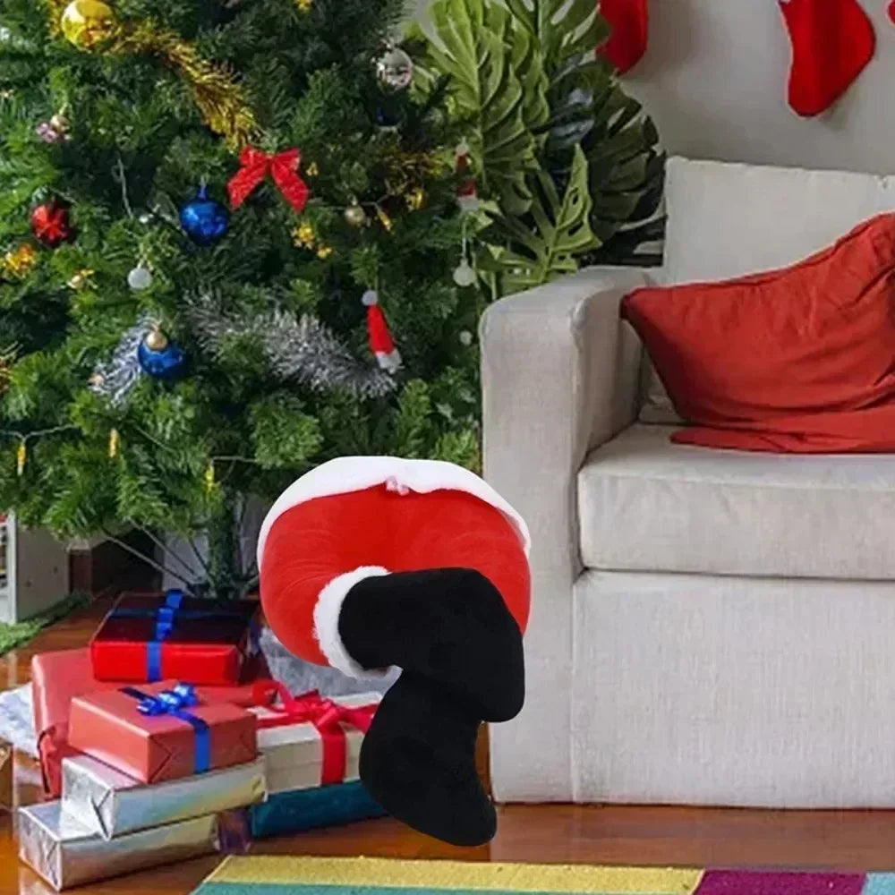 SantaLegs - Magical Plush Decoration for Christmas
