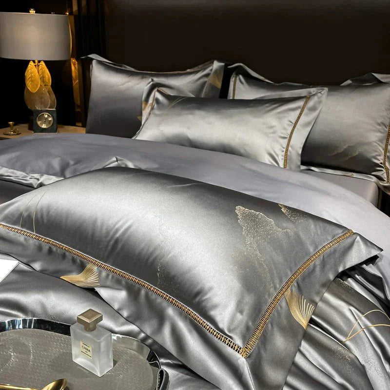 Golden Mist – Luxurious Egyptian Cotton Duvet Cover