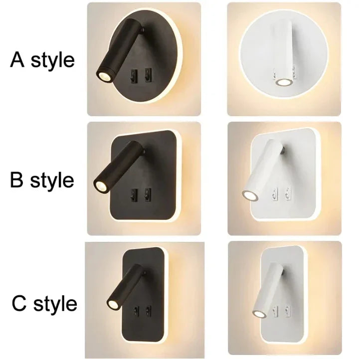 FlexiGlow Light – Adjustable LED Wall Lamp