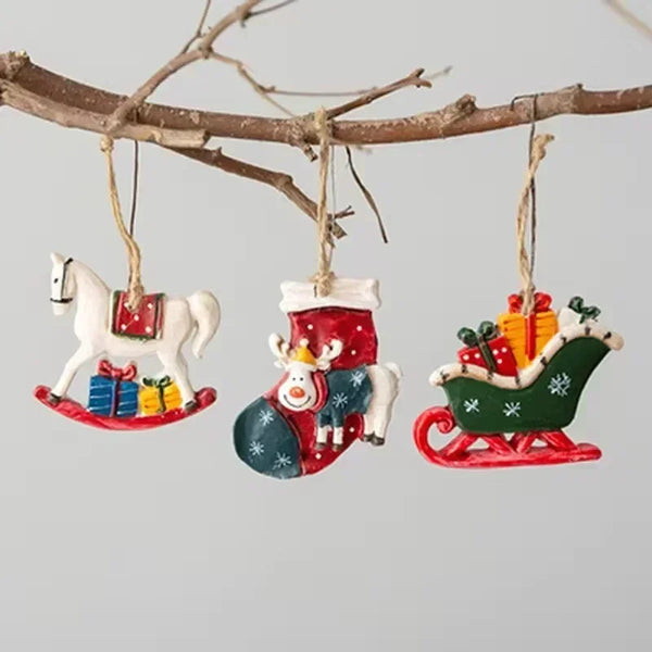 FrostyAntlers Strumpor - Festlig Älg Juldekoration