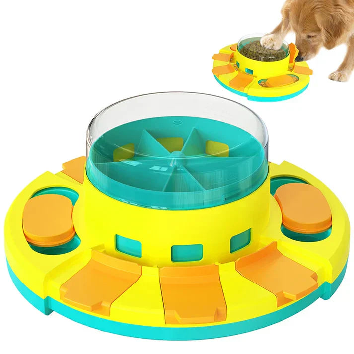 PuzzleFeast Pet Feeder - Interactive Feeding Device for Pets