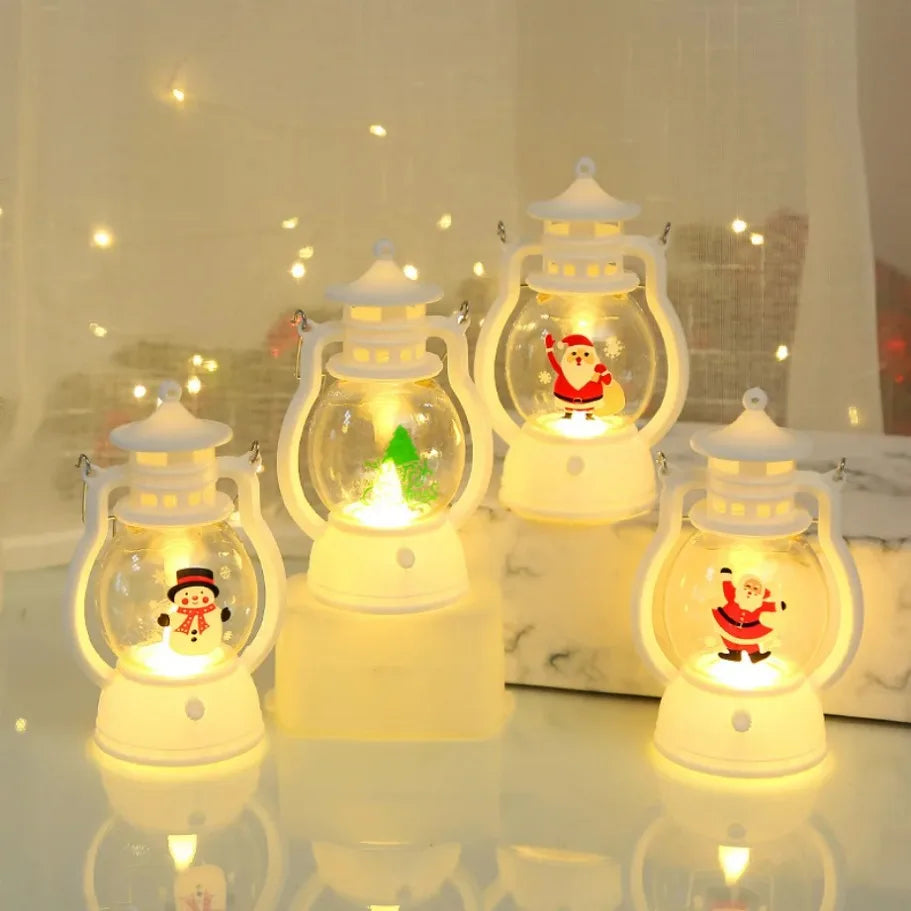 LumiereMagique Christmas Table Lamp - Charming Santa Claus LED Lamp