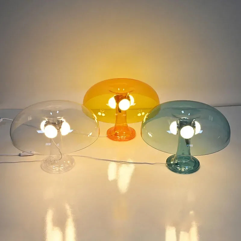 Mushroom Light - Scandinavian Table Lamp with Elegant Lighting