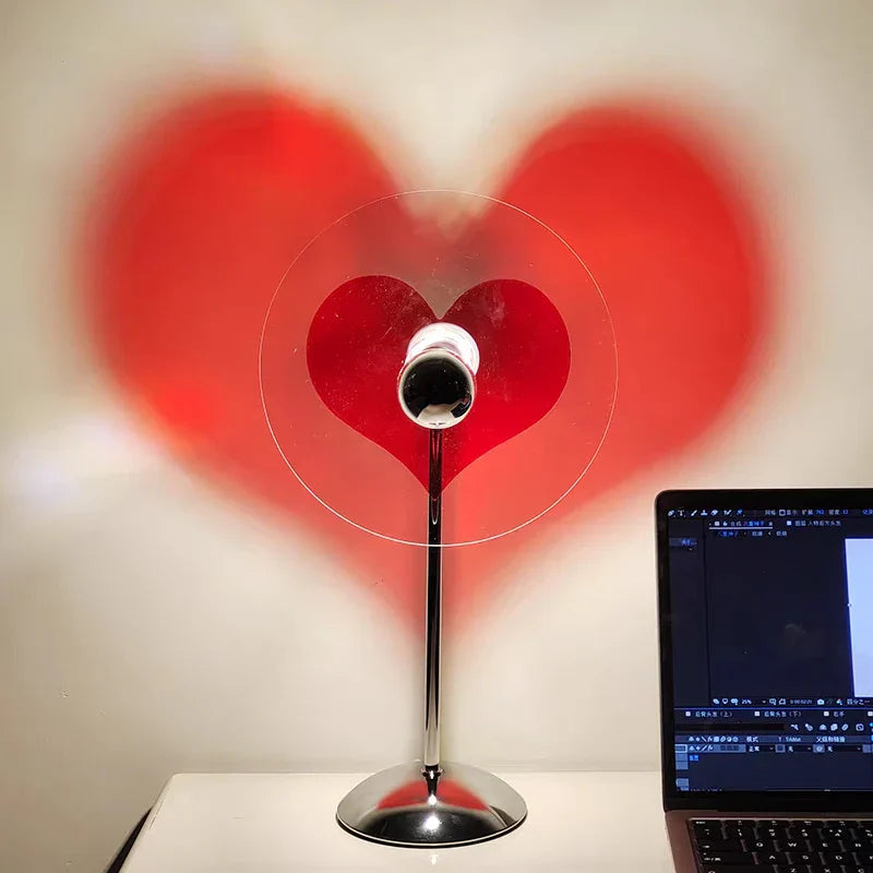 LoveLight – Hjärtfomad LED-lampa för romantisk belysning