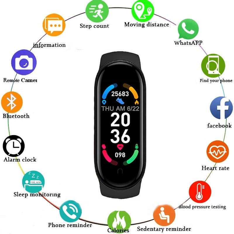 Pro Watch - Stilig Bluetooth Smartwatch för Allt