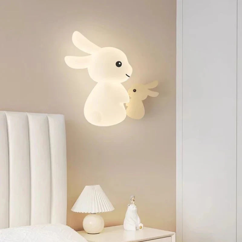 RabbitGlow Lampa - Lekfull LED Barn Vägglampa