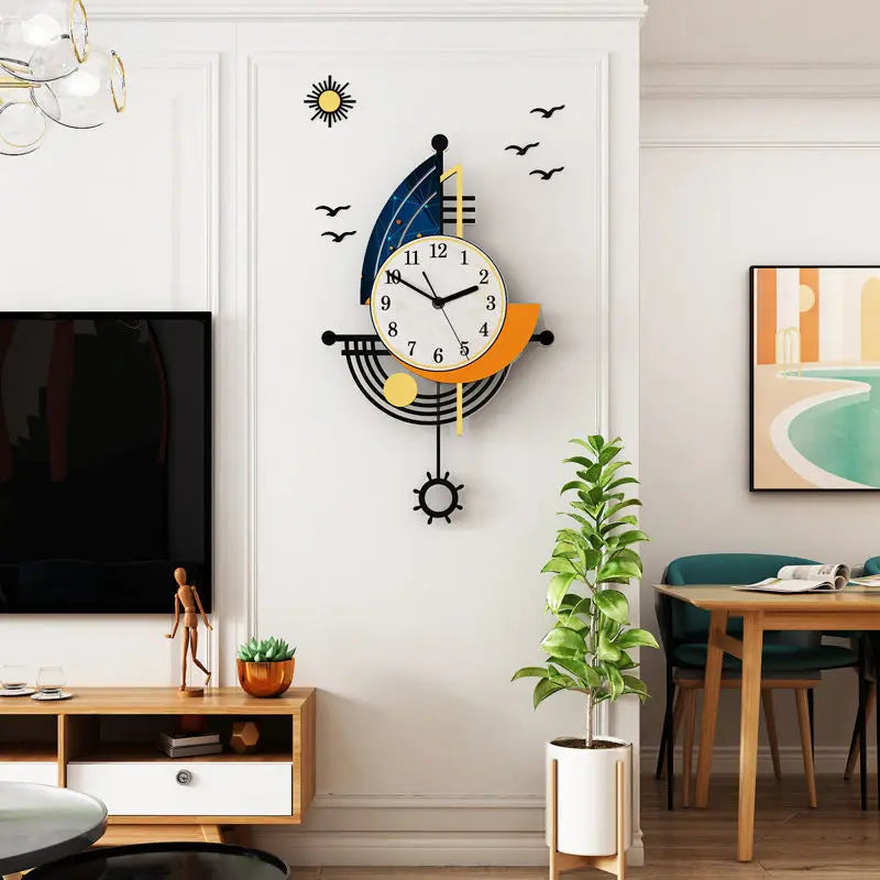 NauticTime Clock - Elegant Sailboat Alarm Clock