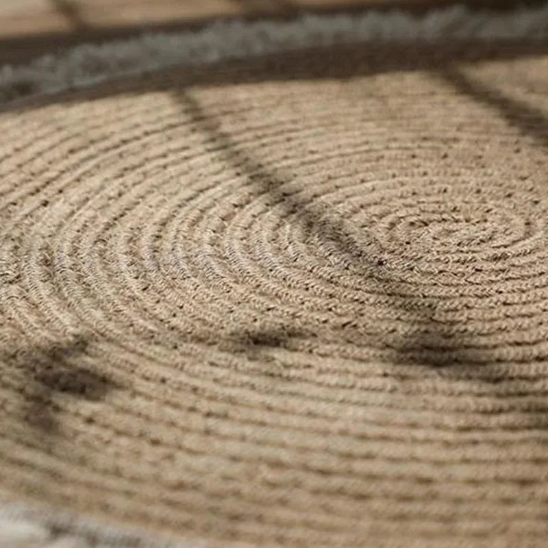 WeaveNest - Luxurious Jute Rug for Interior Design