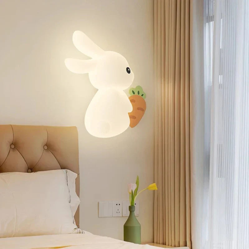 RabbitGlow Lampa - Lekfull LED Barn Vägglampa
