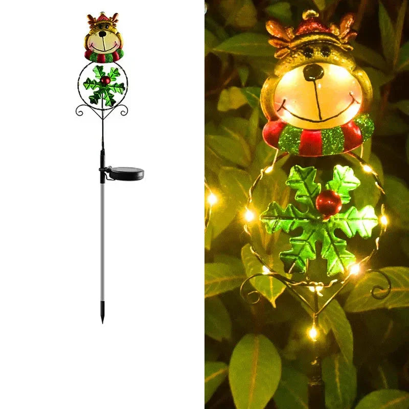 CaneGlow - Captivating Solar Lighting for Festive Gardens