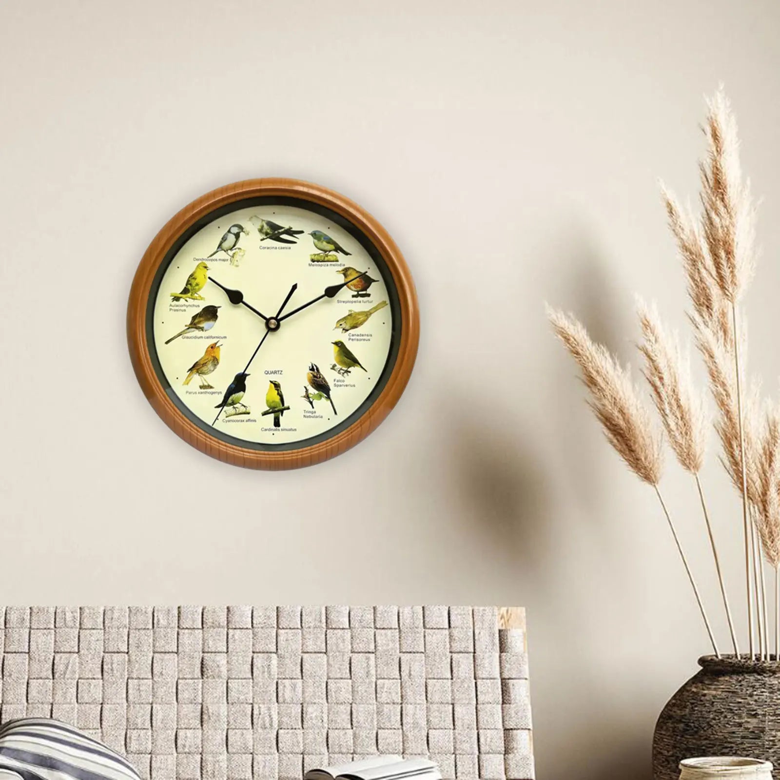 BirdSong Clock – 10 Inch Alarm Clock for Stylish Interior Design