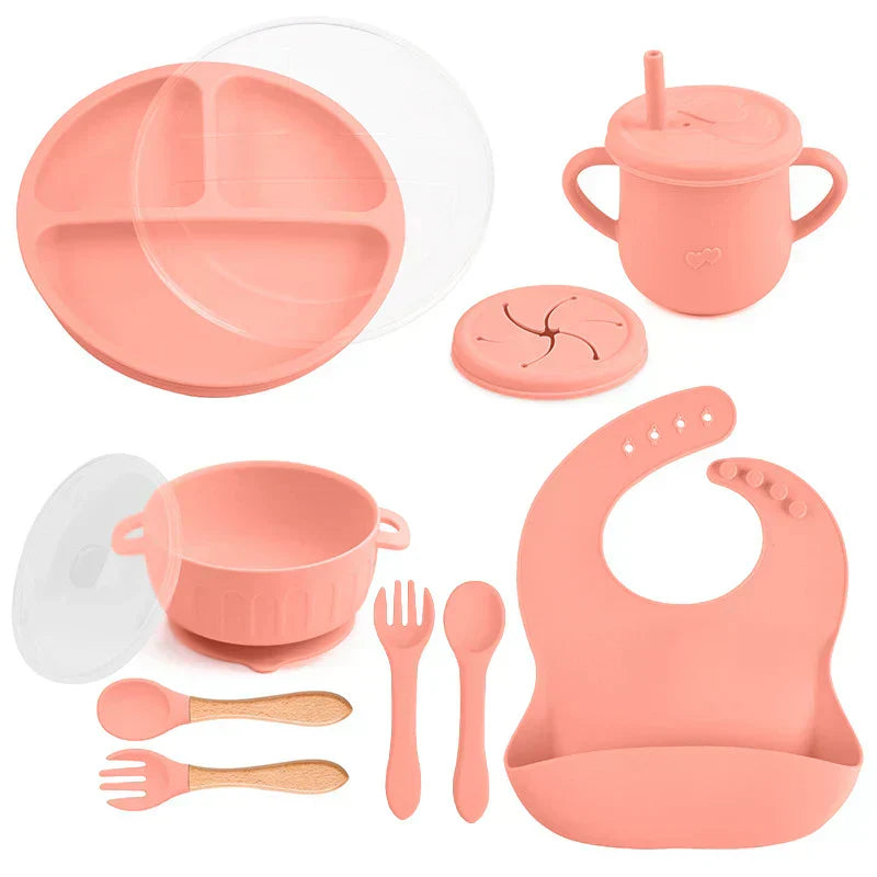 BabyCare set - 10-piece BPA-free tableware set for children