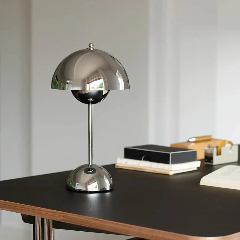 MushroomGlow - Fängslande Bärbar LED Bordslampa