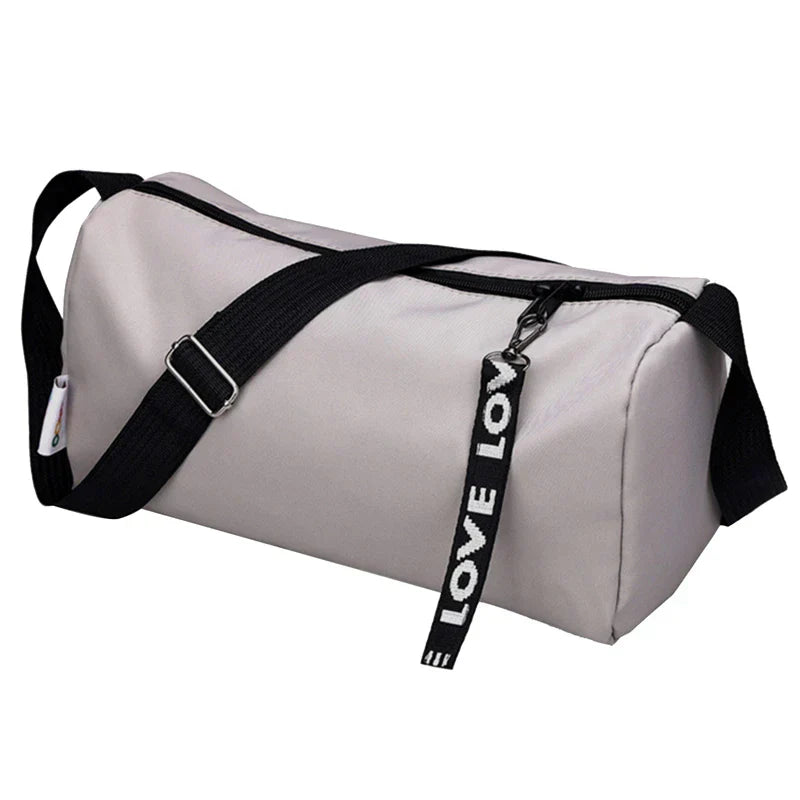 Sporty Elegance Sports Bag - SwiftFit Nylon Sports Bag for Activities
