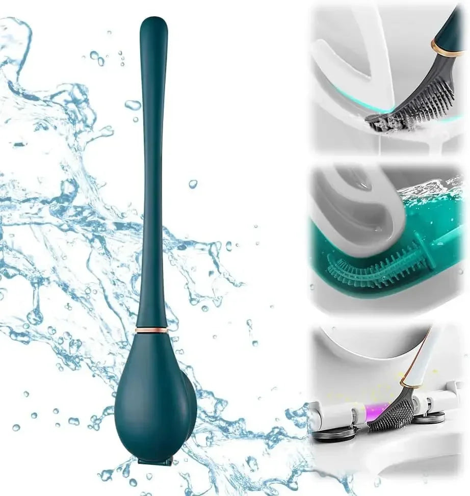 SumiClean - Tight Silicone Toilet Brush for Your Bathroom