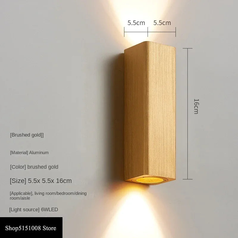 GlowLuxe - Stylish LED wall lamp for bedrooms