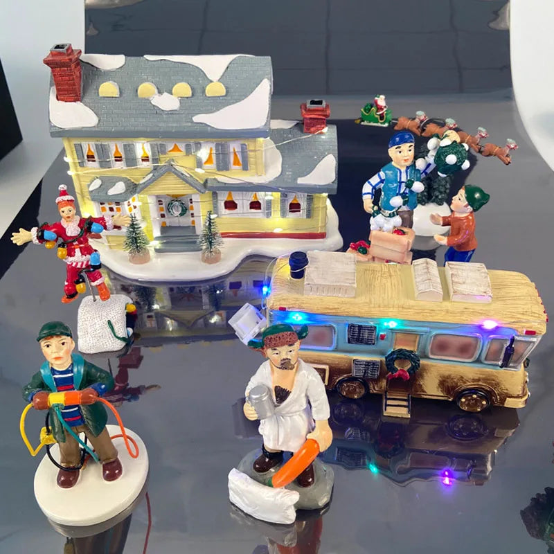 VillageJoy Christmas Decoration - Magical Christmas Decoration with Music