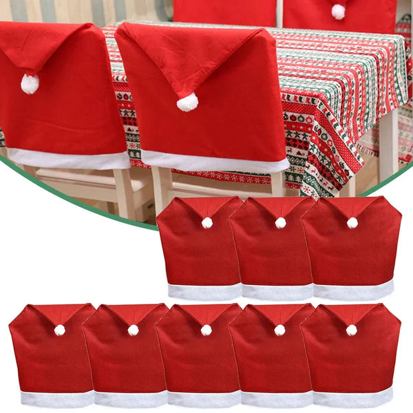 Kerstige ChristmasCover Stolsöverdrag - för en Funklande Borddukning