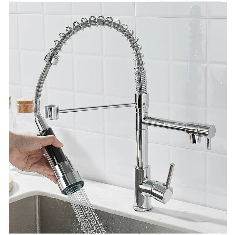 AquaFusion – Modern Kökkran med Stilig Funktionalitet