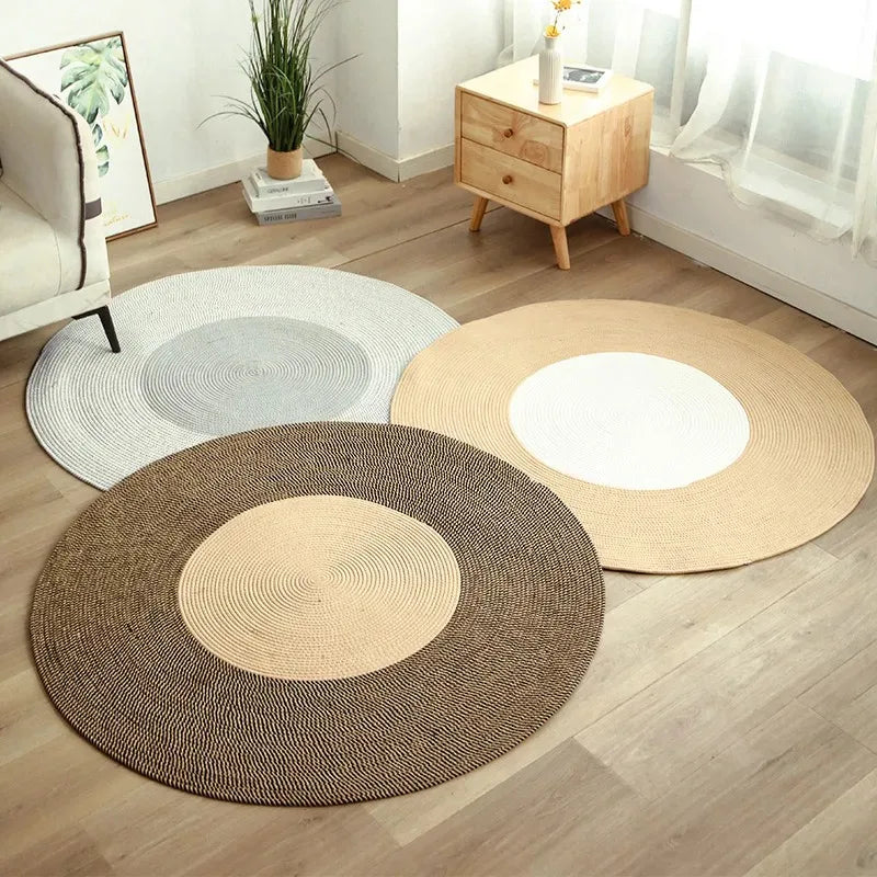 WeaveNest - Luxurious Jute Rug for Interior Design