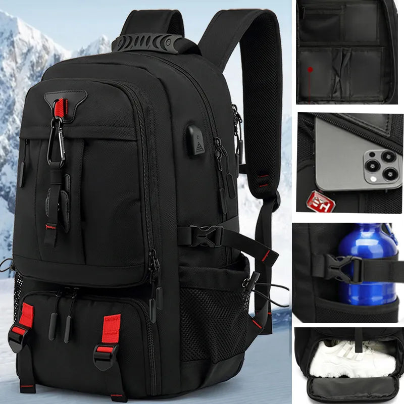 TechTrek Pro Backpack - Backpack with convenient USB charging port
