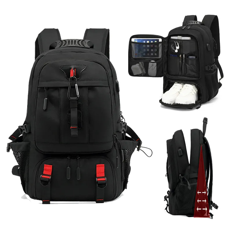 TechTrek Pro Backpack - Backpack with convenient USB charging port