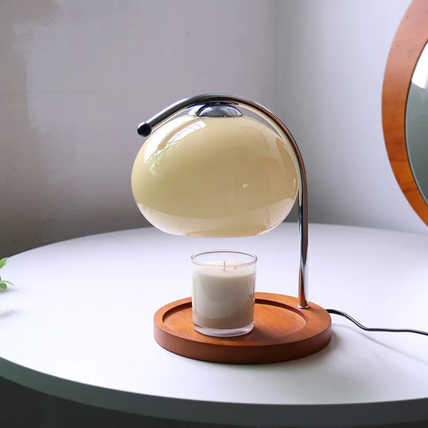 CandleAura - Elegant Retro Aromalampa för Stilsäkra Utrymmen