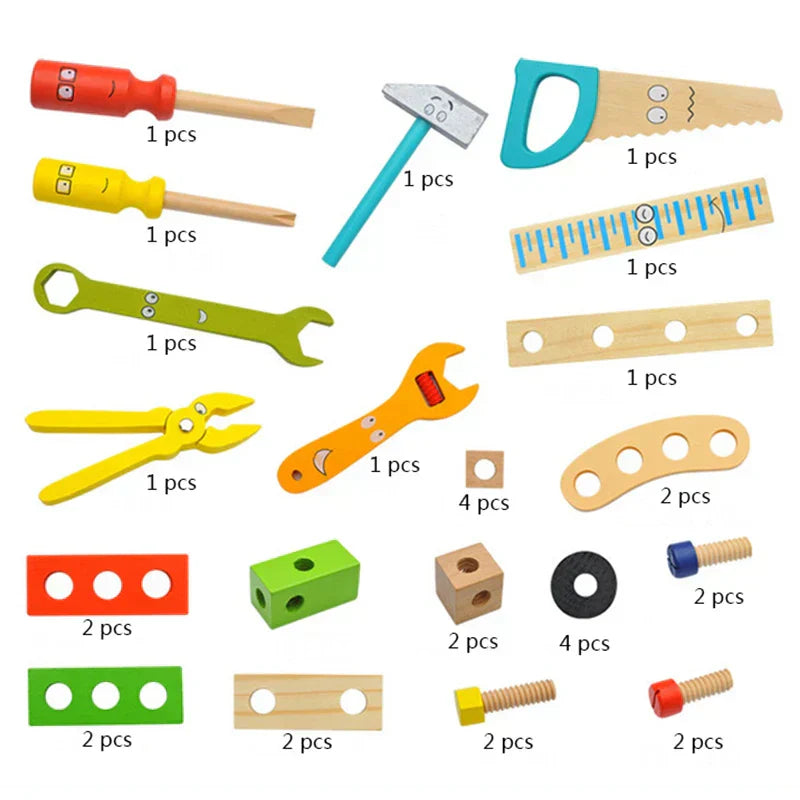 BuilderCraft Set – Creative Montessori Building Kit for Children