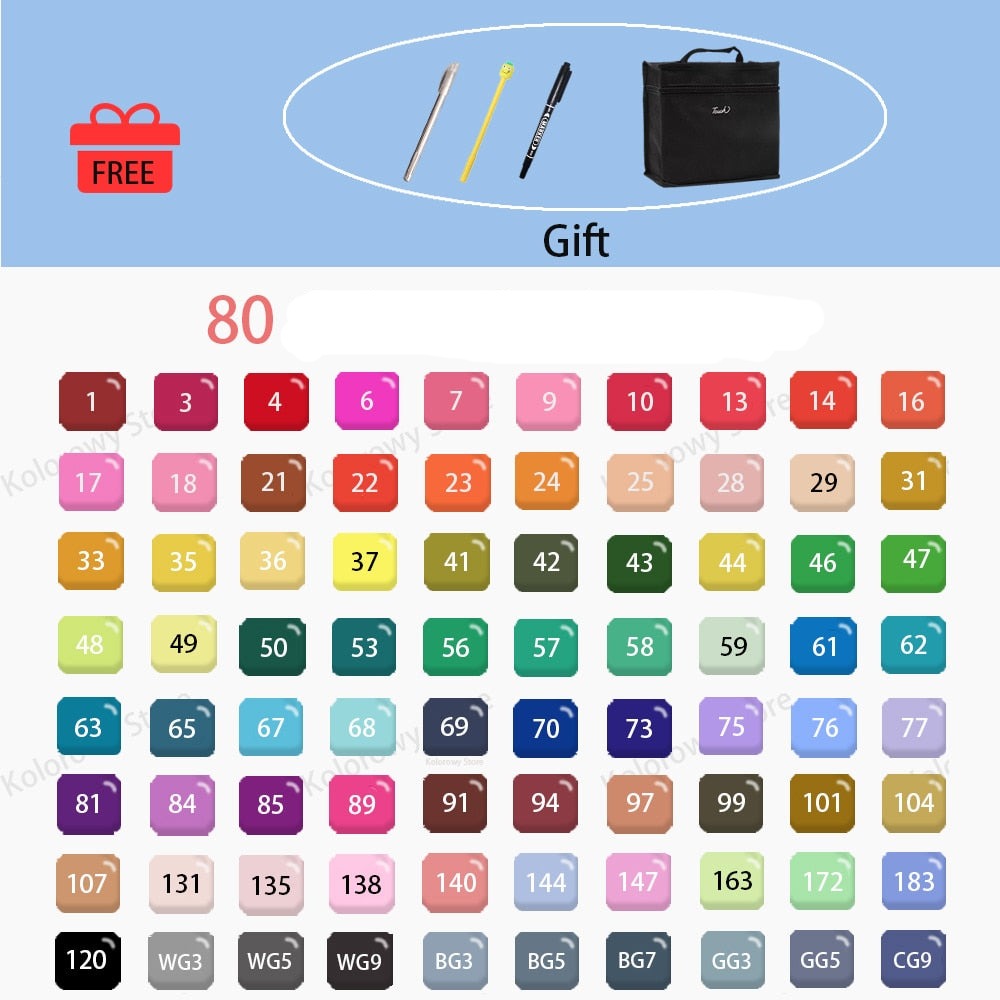 MangaBlend - Professional Colored Pencils for Artists