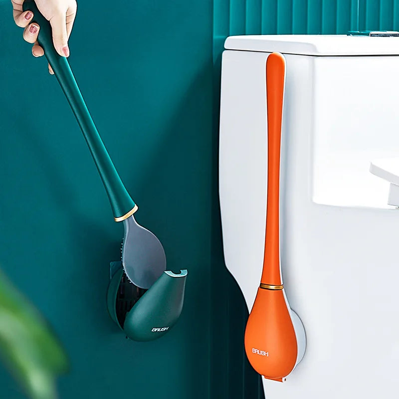 SumiClean - Tight Silicone Toilet Brush for Your Bathroom