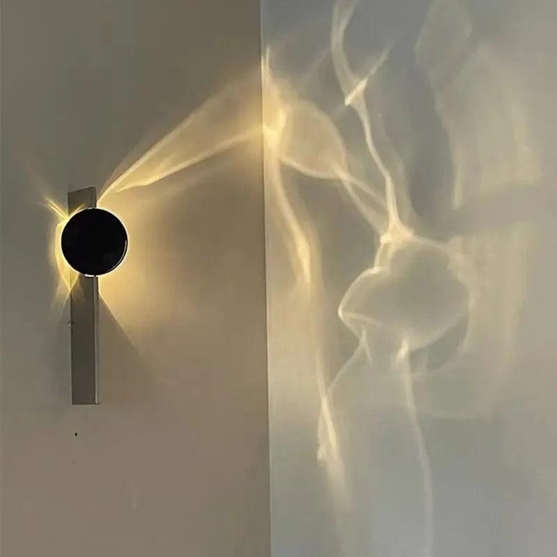RippleGlow – Luxurious Rotating Wall Lighting for the Room