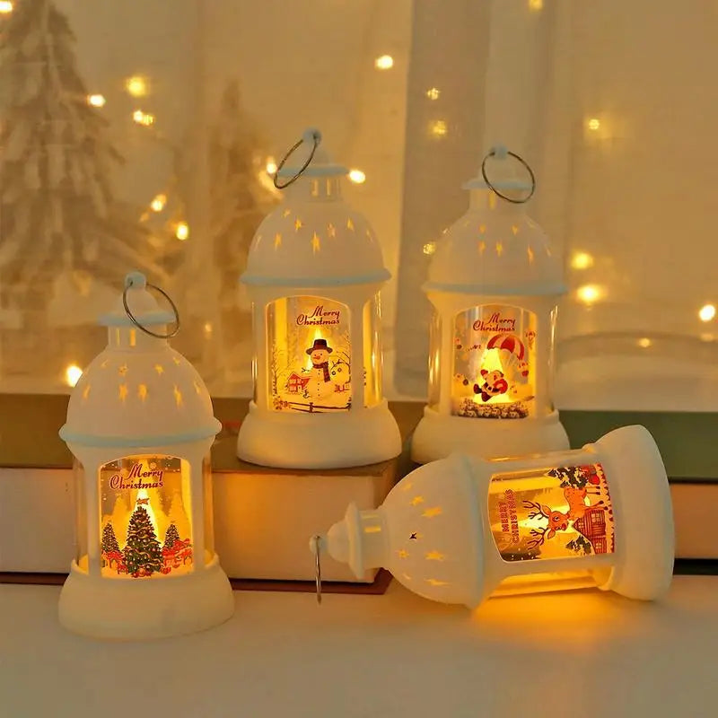 Magical ChristmasHome Christmas Lanterns - The Enchanting LED Santa Lights